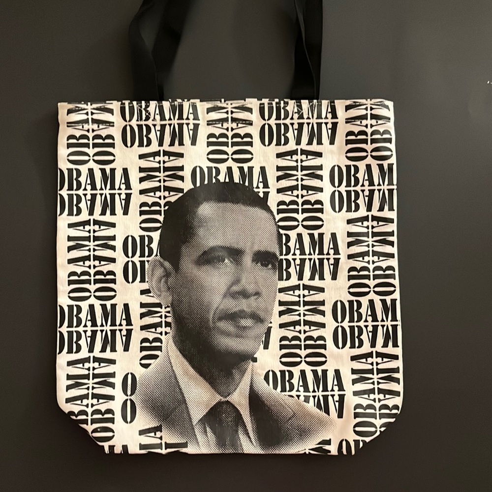 NWOT President Obama tote bag - canvas